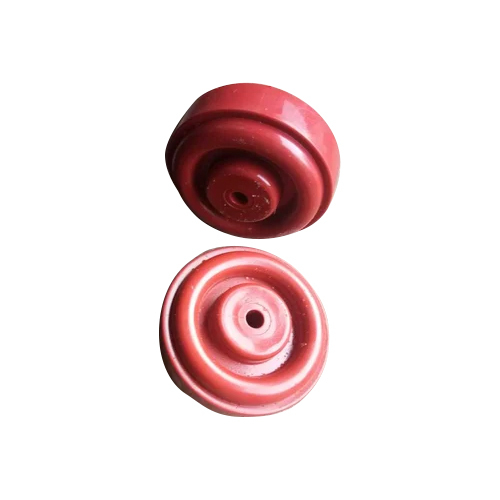 PPCP Red Round Caster Wheel