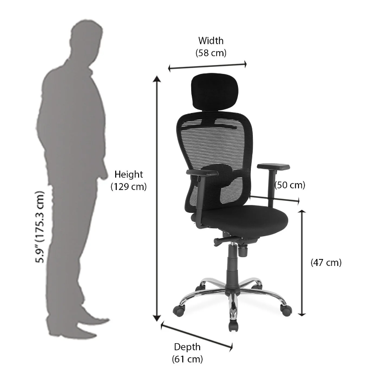 Alba High Back Chair