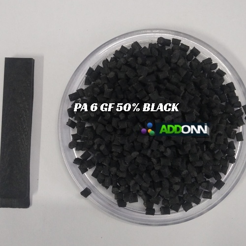 Polyamide 6 Nylon 6 GF 50 Black Plastic Raw Materials Impact Modified Grades Granules