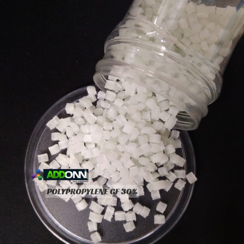 PP Glass Filled 30% Natural Plastic Raw Materials Polypropylene Pellets