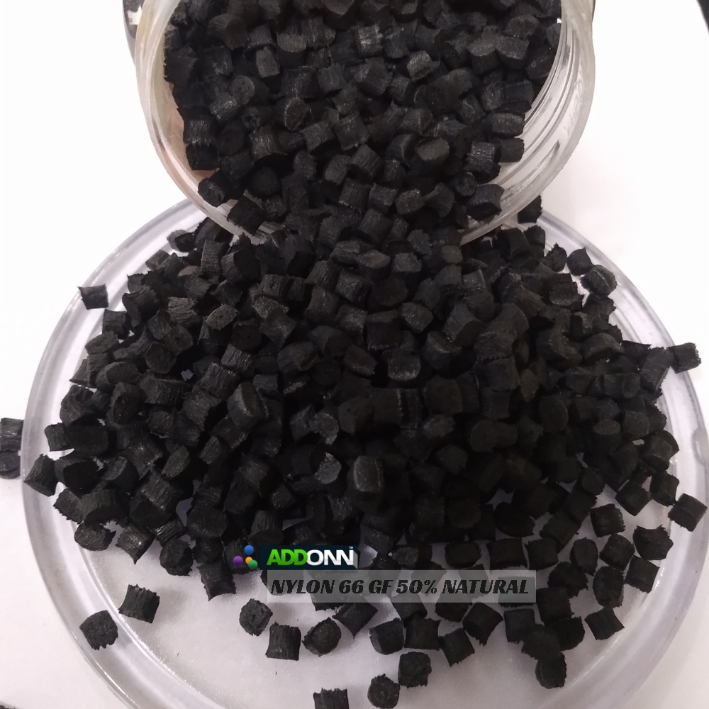 Nylon 66 GF 50 Black Plastic Raw Material Polyamide 66 Glass Filled Pellets