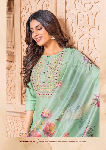 Designer Silk Kurtis with Handwork
