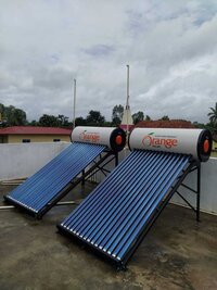 Diamond Glass Line Orange Solar Water Heater