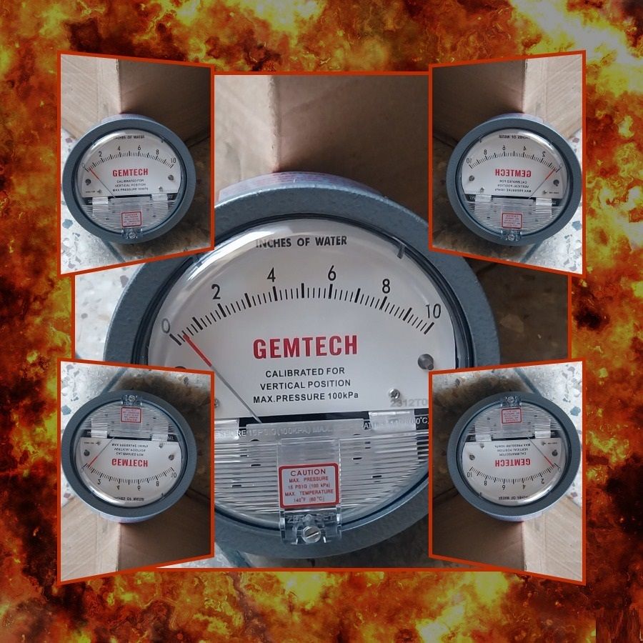 GEMTECH Differential Pressure Gauge Wholesaler Near Lok Nayak Hospital