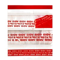 Evident Security Tamper Tape - Pvc Material, Customizable Width, Available In Different Colors, Single Side Pressure Sensitive Adhesive, Normal Elongation
