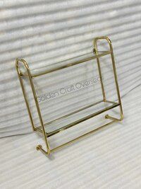 Bathroom Accessories Holder aka towel holder in stainless steel gold pvd coated high end finish