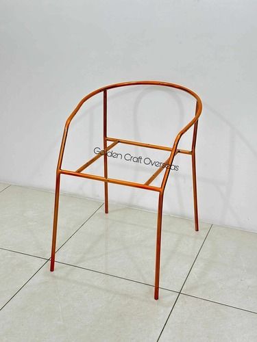 Sofa Chair frame in stainless steel Rose Gold TPR finish customized
