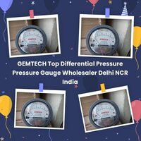 GEMTECH Differential Pressure Gauge Wholesaler Near Maharaja Agrasen Hospital