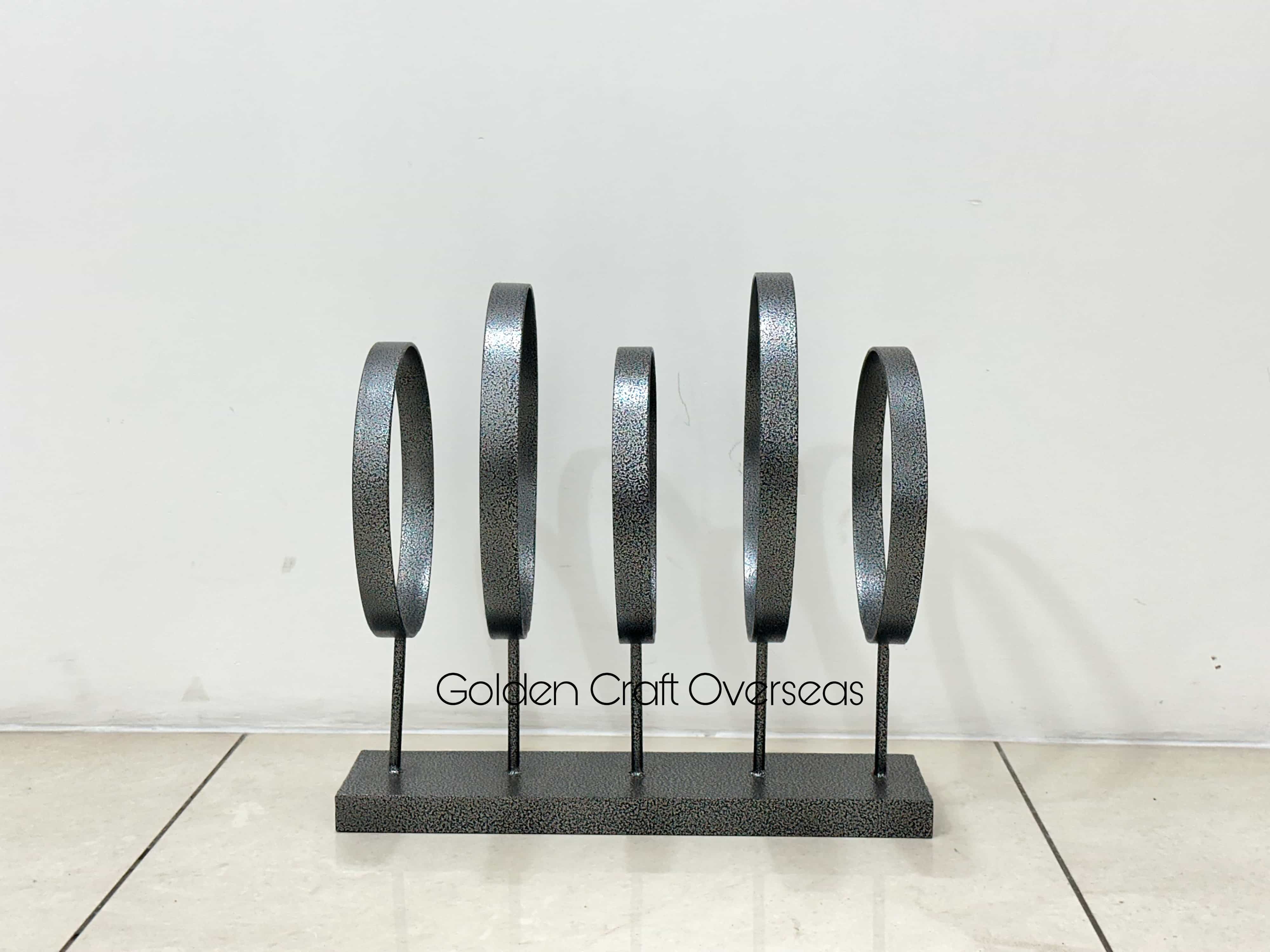 Contemporary Metal Showpiece