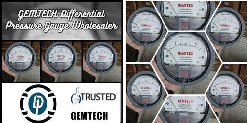 GEMTECH Differential Pressure Gauge by Lnjp Hospital