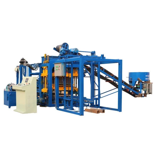 Blue Used Block Making Machine