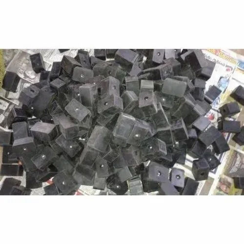 Black Hollow Block Machine Rubber Bush