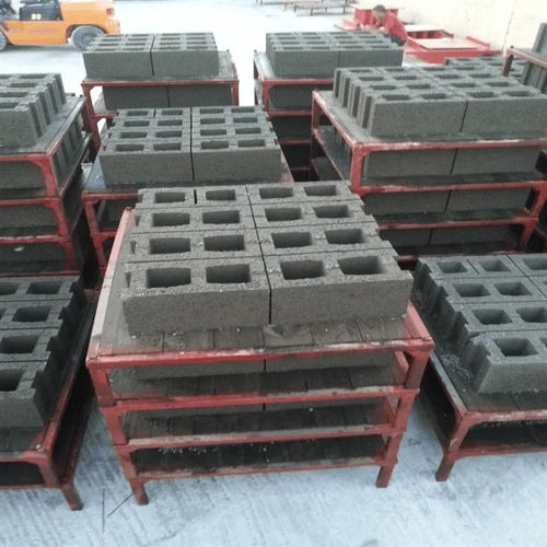 Grey Concrete Hollow Block Moulds