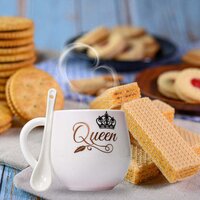 MULTI DESIGN COFFEE MUG WITH SPOON