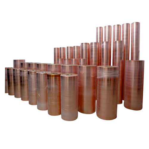 Metal Fabricated Copper And Chrome Plated Rollers