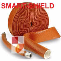 Silicone Coated Fiberglass Sleeve - Fiberglass Material, 1 To 21mm Thickness, Bright Orange Color | 10.4 Mpa Tensile Strength, Ideal For Industrial Use