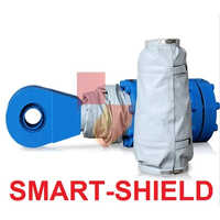 Round Bellow Cover - Powder Coated | Standard Size, Blue And Silver, Max Temperature -40 To 120 Celsius, Industrial Protection