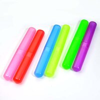 PLASTIC TOOTHBRUSH COVER ANTI BACTERIAL TOOTHBRUSH CONTAINER