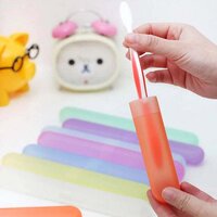 PLASTIC TOOTHBRUSH COVER ANTI BACTERIAL TOOTHBRUSH CONTAINER