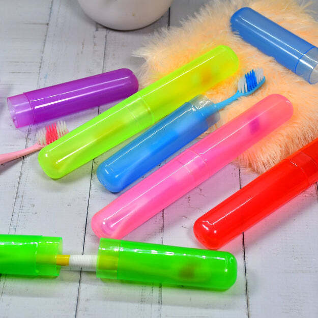 PLASTIC TOOTHBRUSH COVER ANTI BACTERIAL TOOTHBRUSH CONTAINER