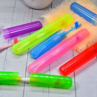PLASTIC TOOTHBRUSH COVER ANTI BACTERIAL TOOTHBRUSH CONTAINER