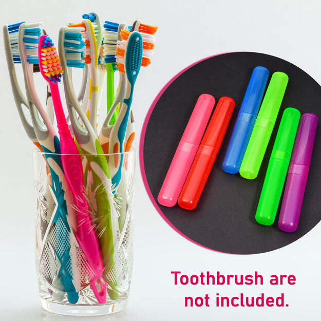PLASTIC TOOTHBRUSH COVER ANTI BACTERIAL TOOTHBRUSH CONTAINER