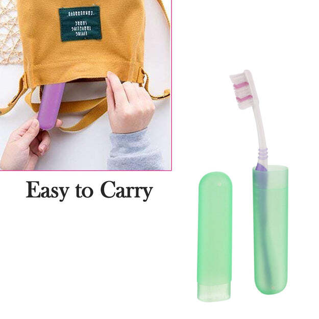 PLASTIC TOOTHBRUSH COVER ANTI BACTERIAL TOOTHBRUSH CONTAINER