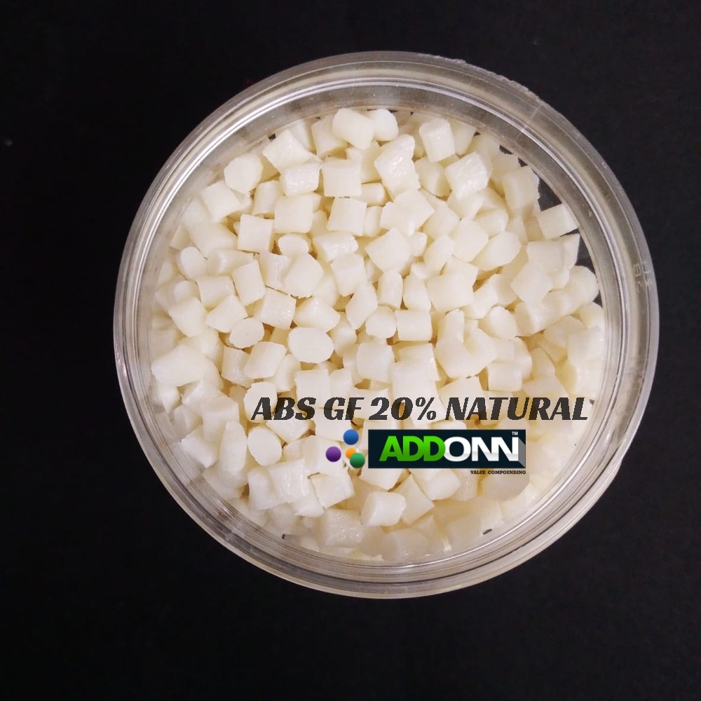 ABS Glass Filled 20% Natural Plastic Pellets ABS Raw Materials