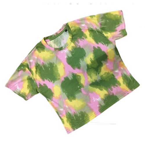GS-95 Die And Die Spun Cotton Crop Top
