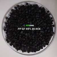 PP GF 40% Black Plastic Raw Materials PP GF Polymer Pellets