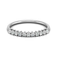 Ladies Diamond White Gold Ring