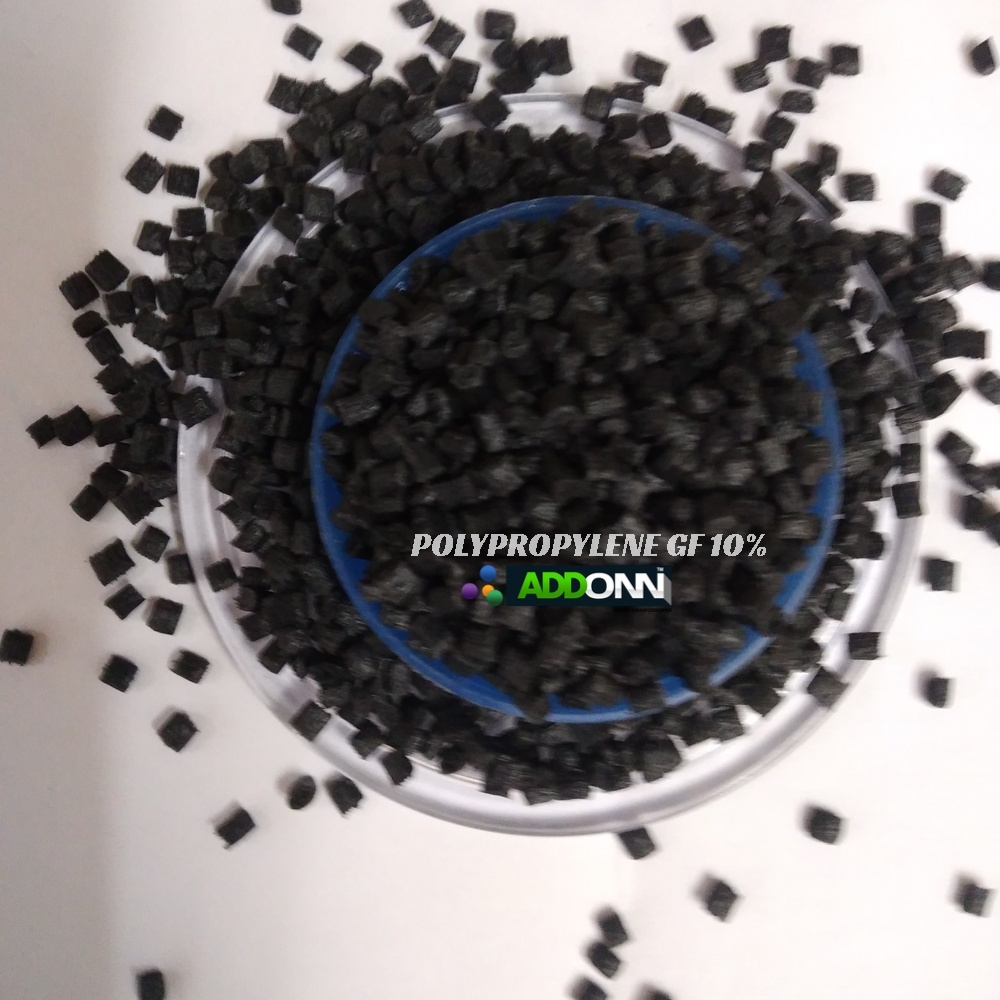 PP GF 10% Black Plastic Raw Materials PP Glass Filled Pellets