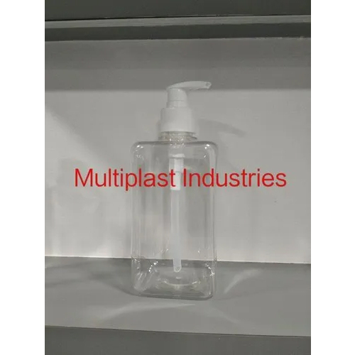 Plastic Pet Hand Wash Bottle With Pump