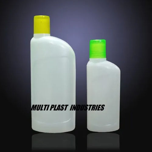 Floor Cleaner Bottle - High-Quality Plastic, Various Sizes Available, White Color, Screw Cap Sealing Type, Suitable for Industrial Chemical Use, Warranty Included