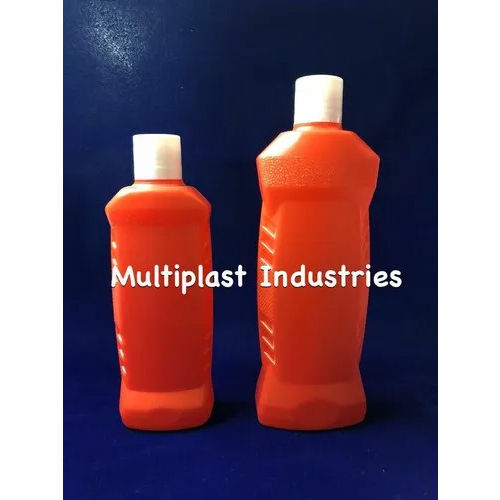 Bathroom Cleaner Bottle - Durable Plastic, Different Sizes Available, Vibrant Red Color, Secure Screw Cap Seal, Warranty Included