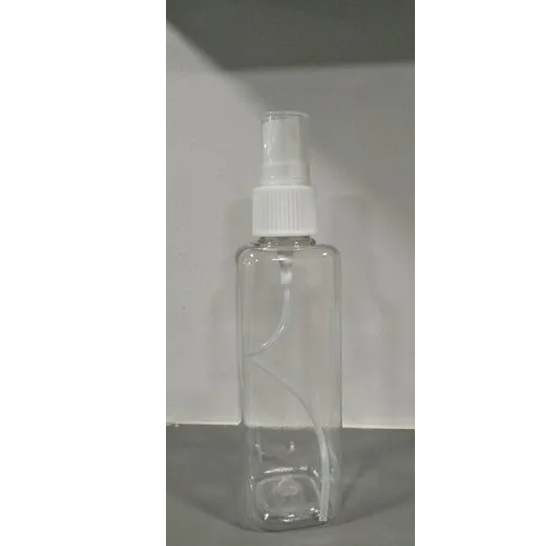 Transparent Bottle With Spray Pump