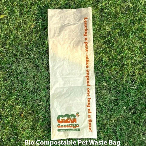 White Bio Compostable Pet Waste Bag