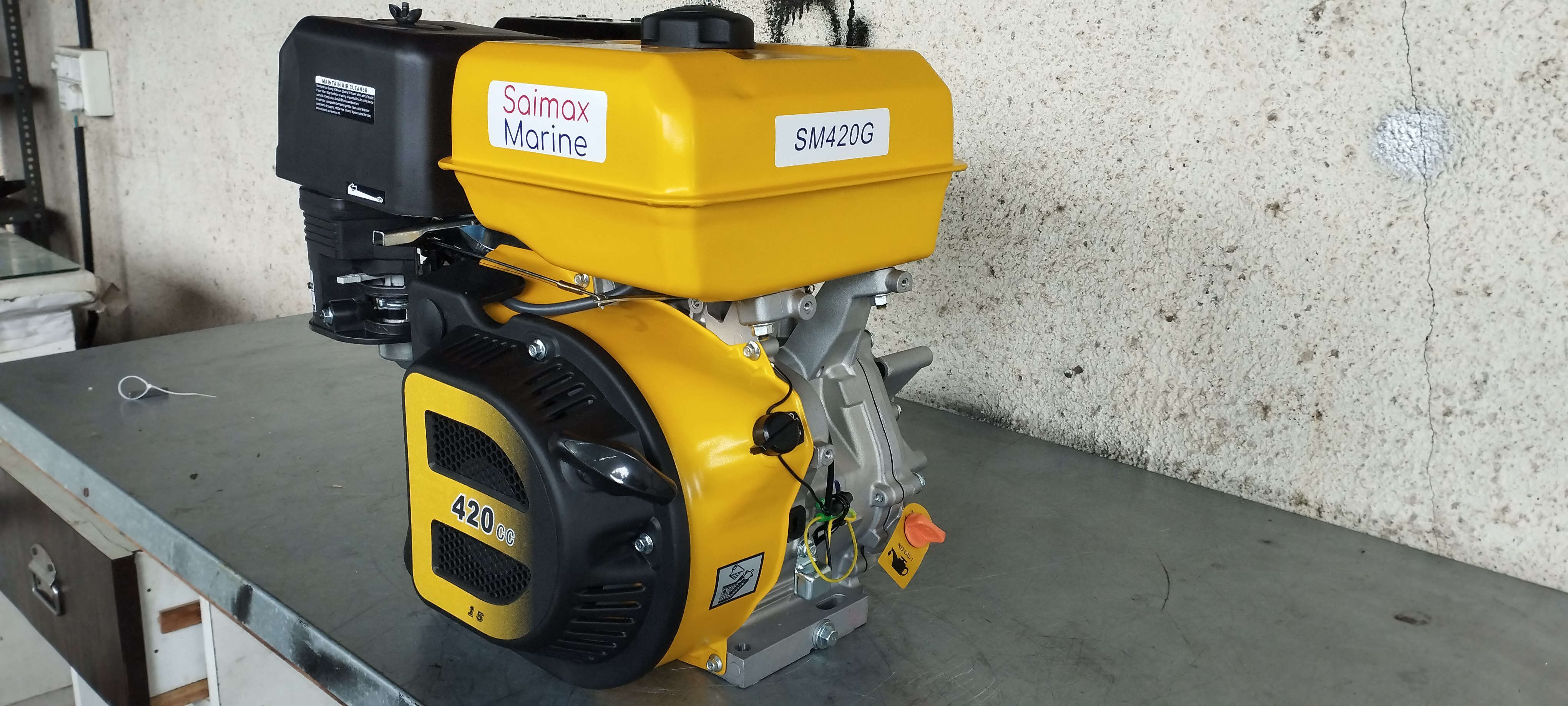 SM420-Q ENGINE 15HP  (All spare part available)