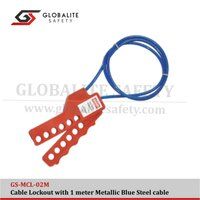 Globalite Safety - Cable Lockout With Metallic Cable - GS-MCL-02M