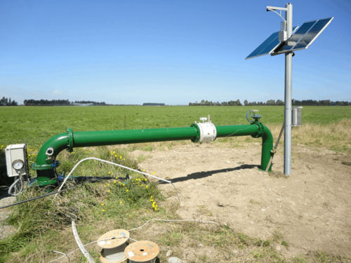 Solar Powered Flow Meter