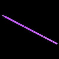 Purple Metal Stake