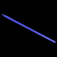 Blue Metal Stake
