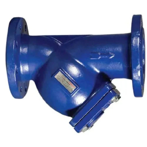 Blue Honeywell Screwed Y-Strainer