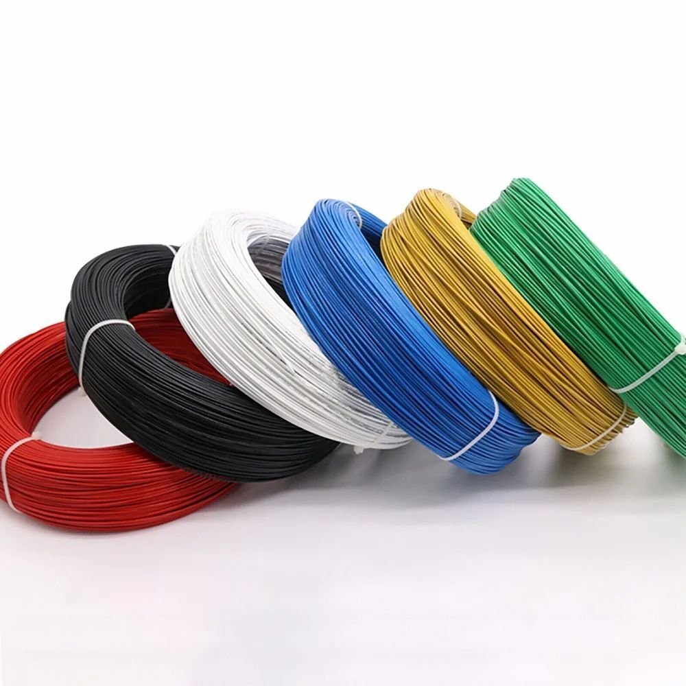 PTFE Corona Resistance Wire - PTFE Material, Different Sizes, Multicolor | Ideal for Industrial Applications, Superior Resistance to Corrosion