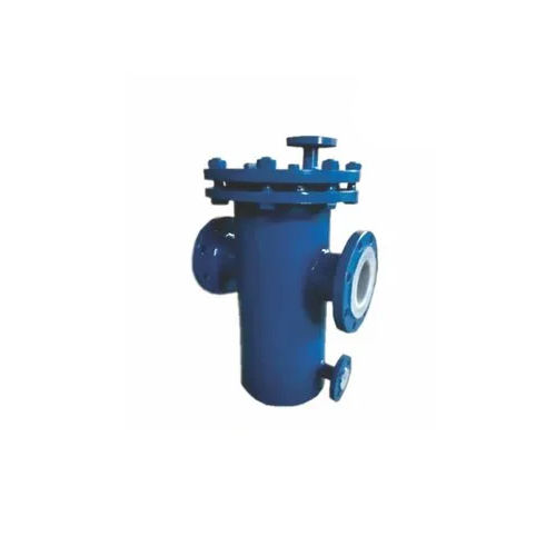 Blue Ptfe-Pfa-Fep Lined Basket Stainer