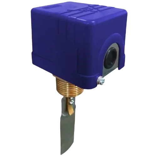 Blue Industrial Water Flow Switch