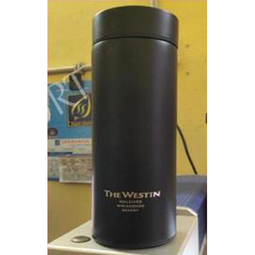 Black Digital Water Bottle