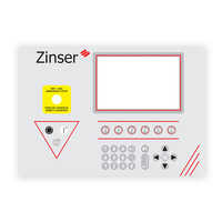 MP 00037 ZINSER 321E रिंग फ्रेम स्टैंडर्ड मशीन कीपैड