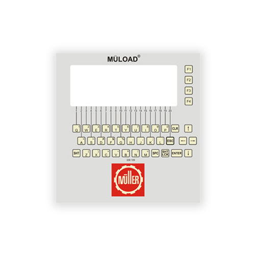 MP 00041 Muller Load Standard Machine Keypads