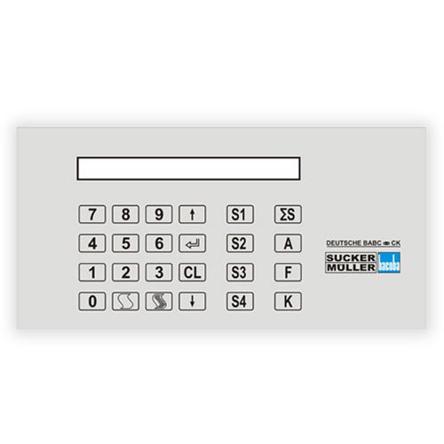 MP 00044 Hacoba Standard Machine Keypads